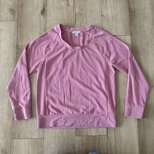 Athleta WOMEN'S SIZE SMALL Seasoft Scoop Neck Sweatshirt Athleisure Pullover Top